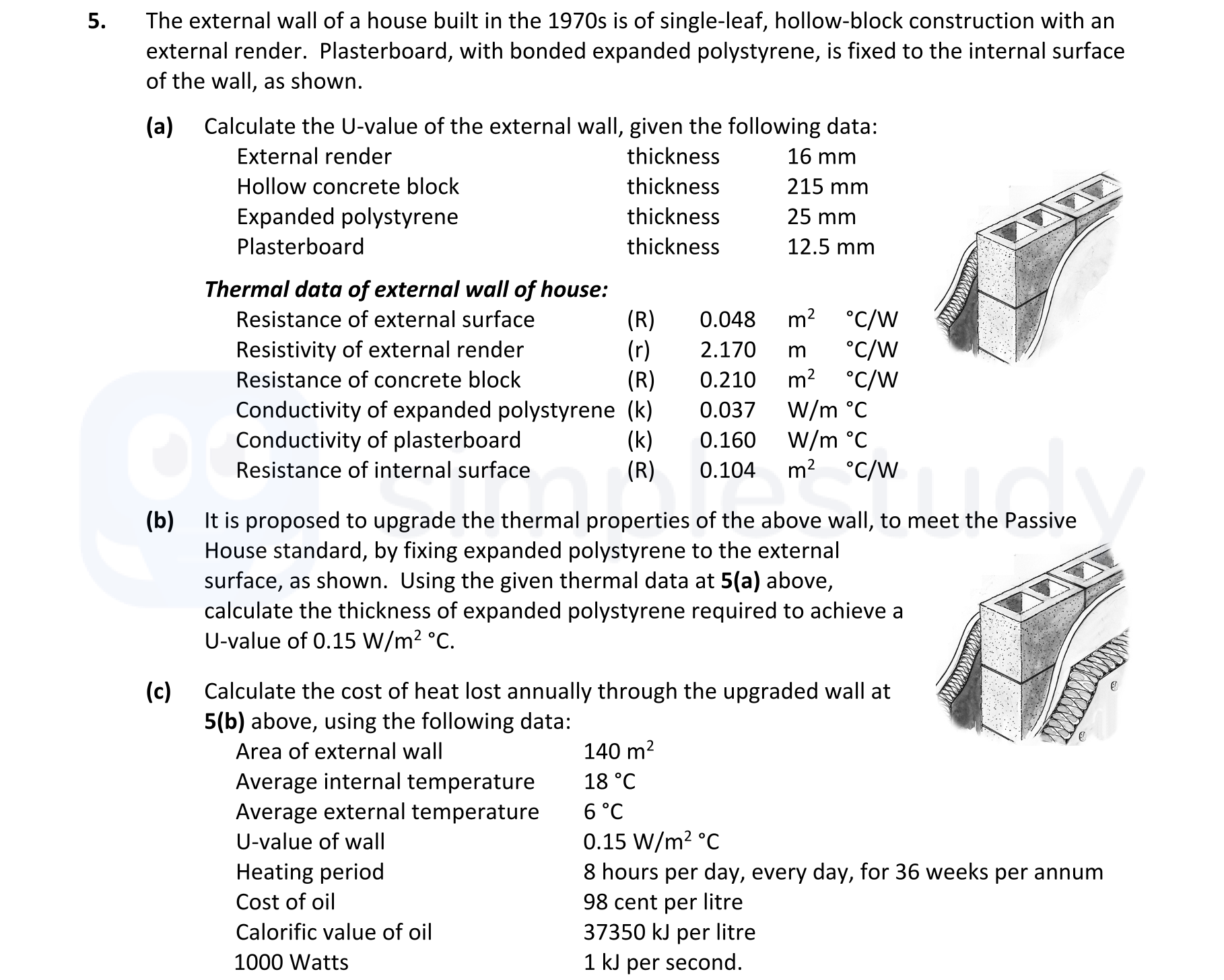 The-external-wall-of-a-house-built-in-the-1970s-is-of-single-leaf,-hollow-block-construction-with-an-external-render-Leaving Cert Construction Studies-Question 5-2017.png