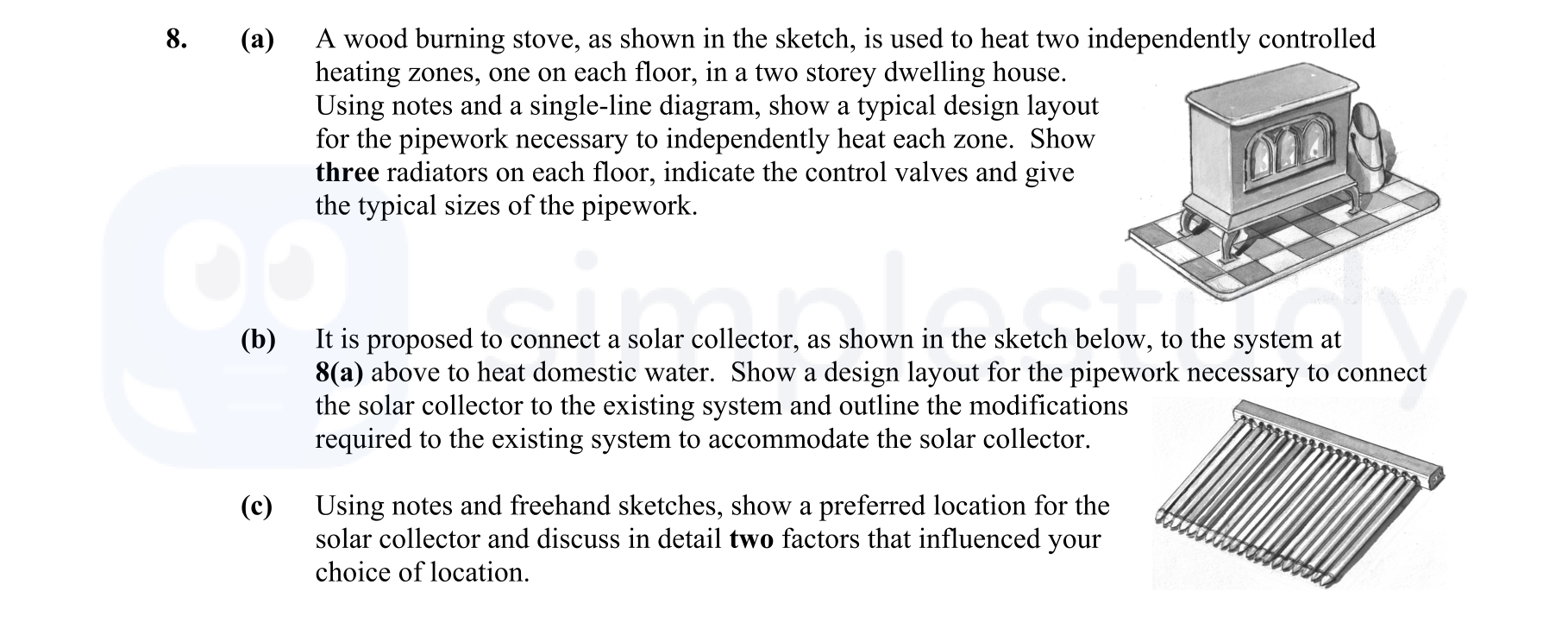 A-wood-burning-stove,-as-shown-in-the-sketch,-is-used-to-heat-two-independently-controlled-heating-zones,-one-on-each-floor,-in-a-two-storey-dwelling-house-Leaving Cert Construction Studies-Question 8-2011.png