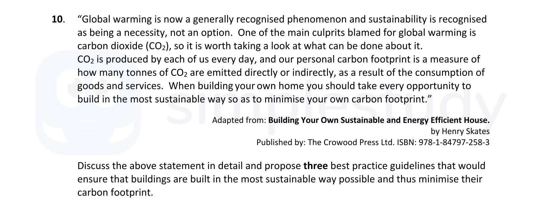 "Global-warming-is-now-a-generally-recognised-phenomenon-and-sustainability-is-recognised-as-being-a-necessity,-not-an-option-Leaving Cert Construction Studies-Question 10-2019.png