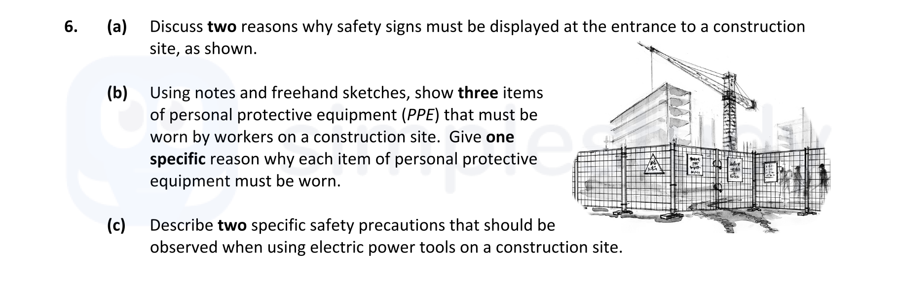 Discuss-two-reasons-why-safety-signs-must-be-displayed-at-the-entrance-to-a-construction-site,-as-shown-Leaving Cert Construction Studies-Question 6-2017.png