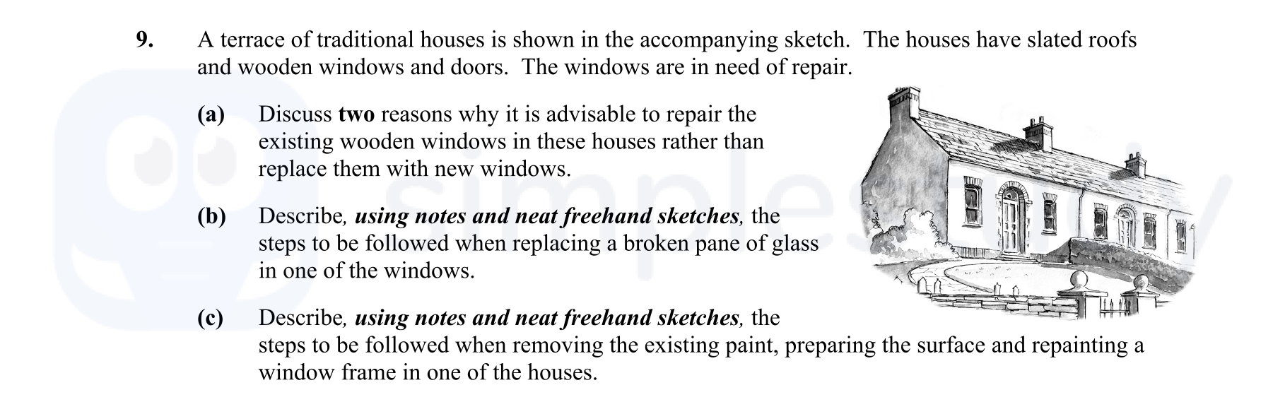 A-terrace-of-traditional-houses-is-shown-in-the-accompanying-sketch-Leaving Cert Construction Studies-Question 9-2010.png