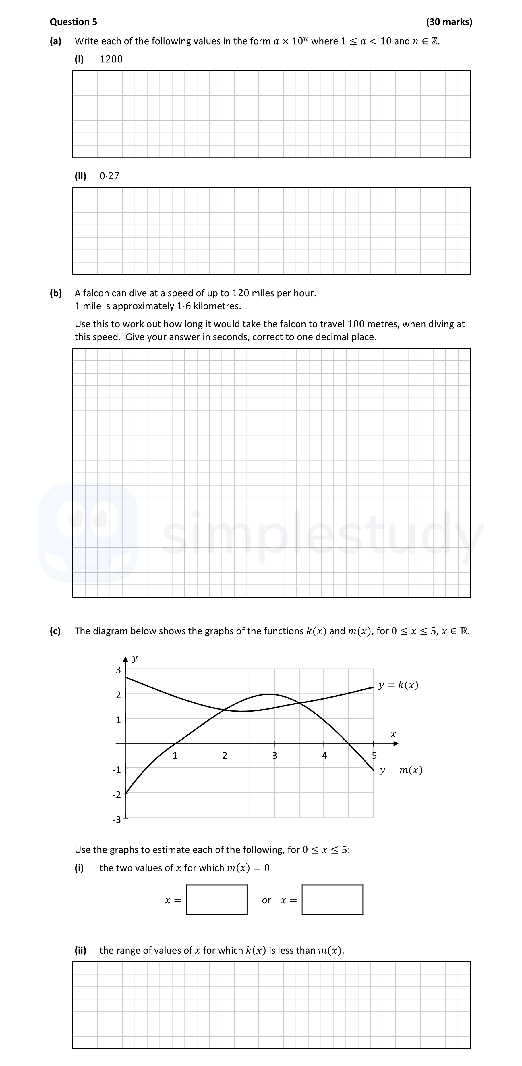 Write-each-of-the-following-values-in-the-form-$\alpha-\times-10^n$-where-$1-\leq-\alpha-<-10$-and-$n-\in-\mathbb{Z}$-Leaving Cert Mathematics-Question 5-2022.png