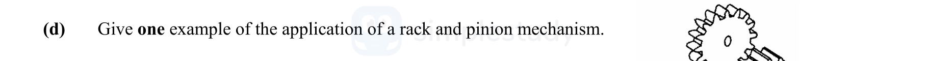 Give-one-example-of-the-application-of-a-rack-and-pinion-mechanism.-Leaving Cert Engineering-Question d-2008.png
