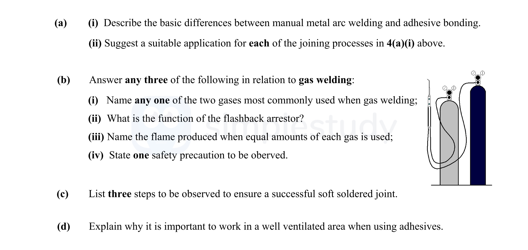 (a)--(i)-Describe-the-basic-differences-between-manual-metal-arc-welding-and-adhesive-bonding-Leaving Cert Engineering-Question 4-2010.png