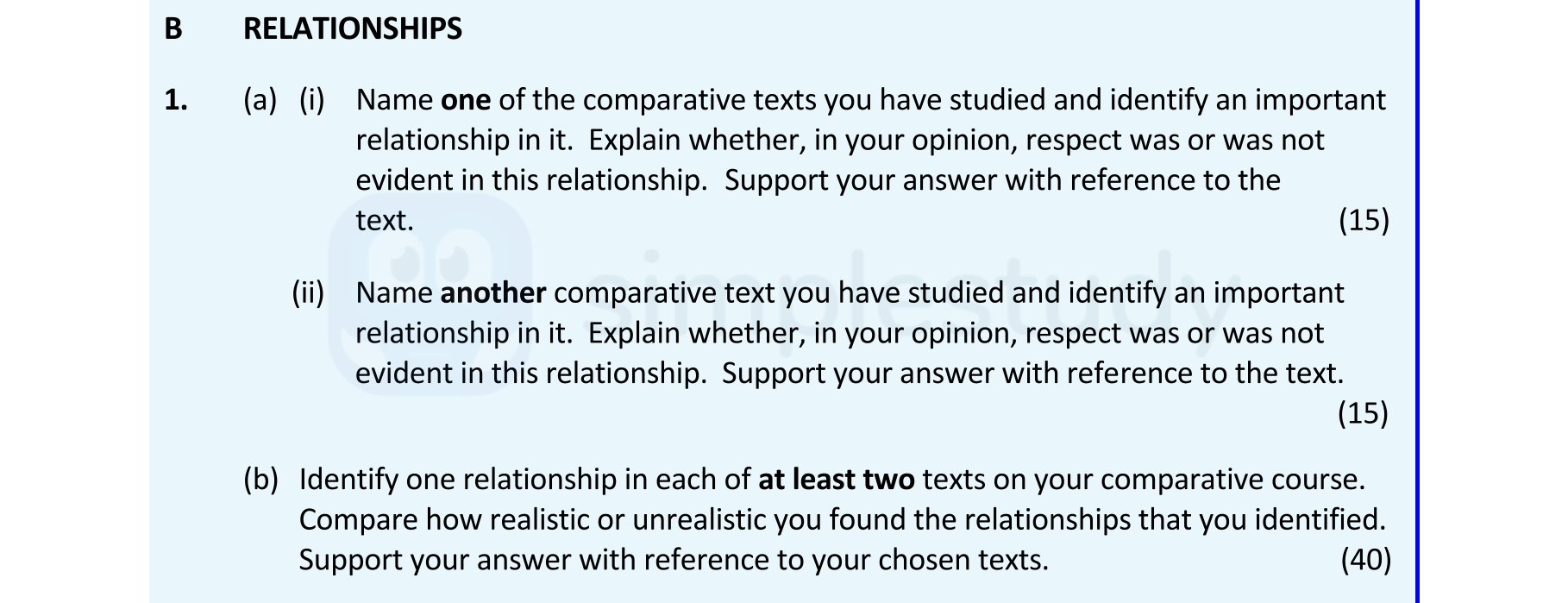 Name-one-of-the-comparative-texts-you-have-studied-and-identify-an-important-relationship-in-it-Leaving Cert English-Question 1-2021.png