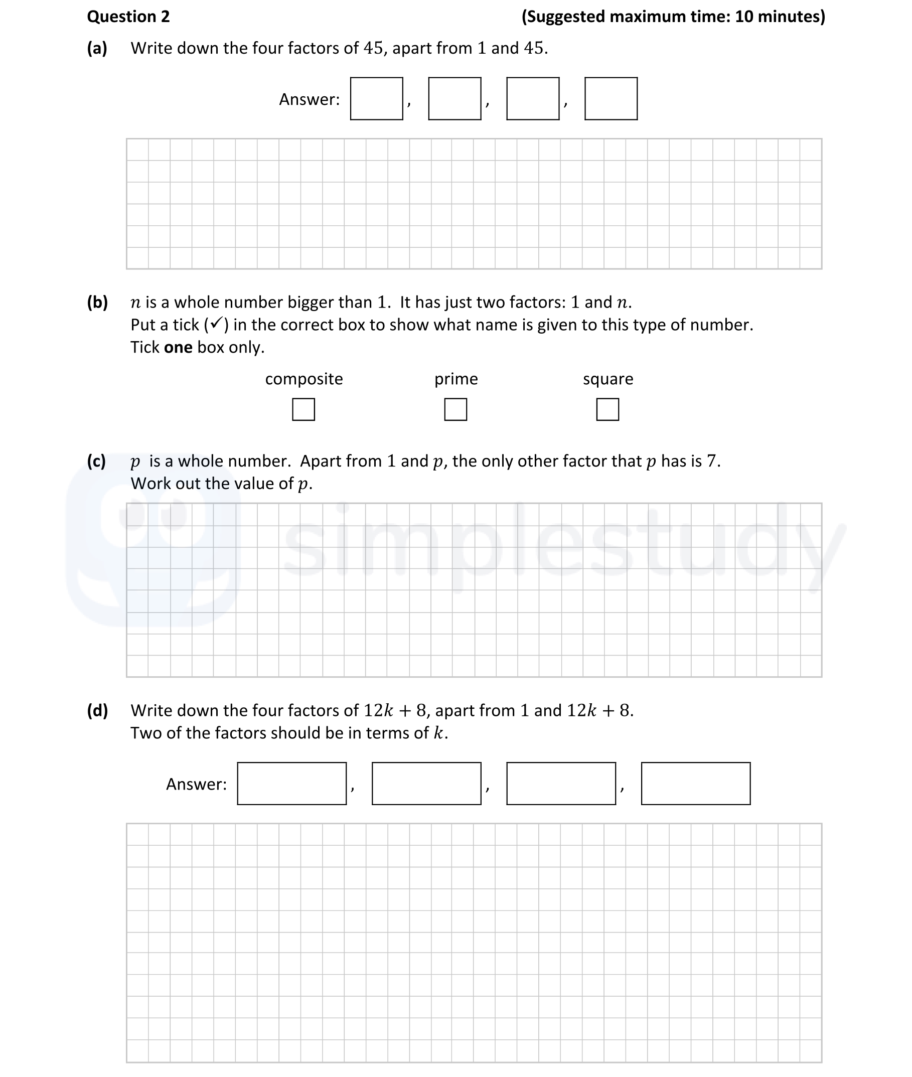 Write-down-the-four-factors-of-45,-apart-from-1-and-45-Junior Cycle Mathematics-Question 2-2019.png