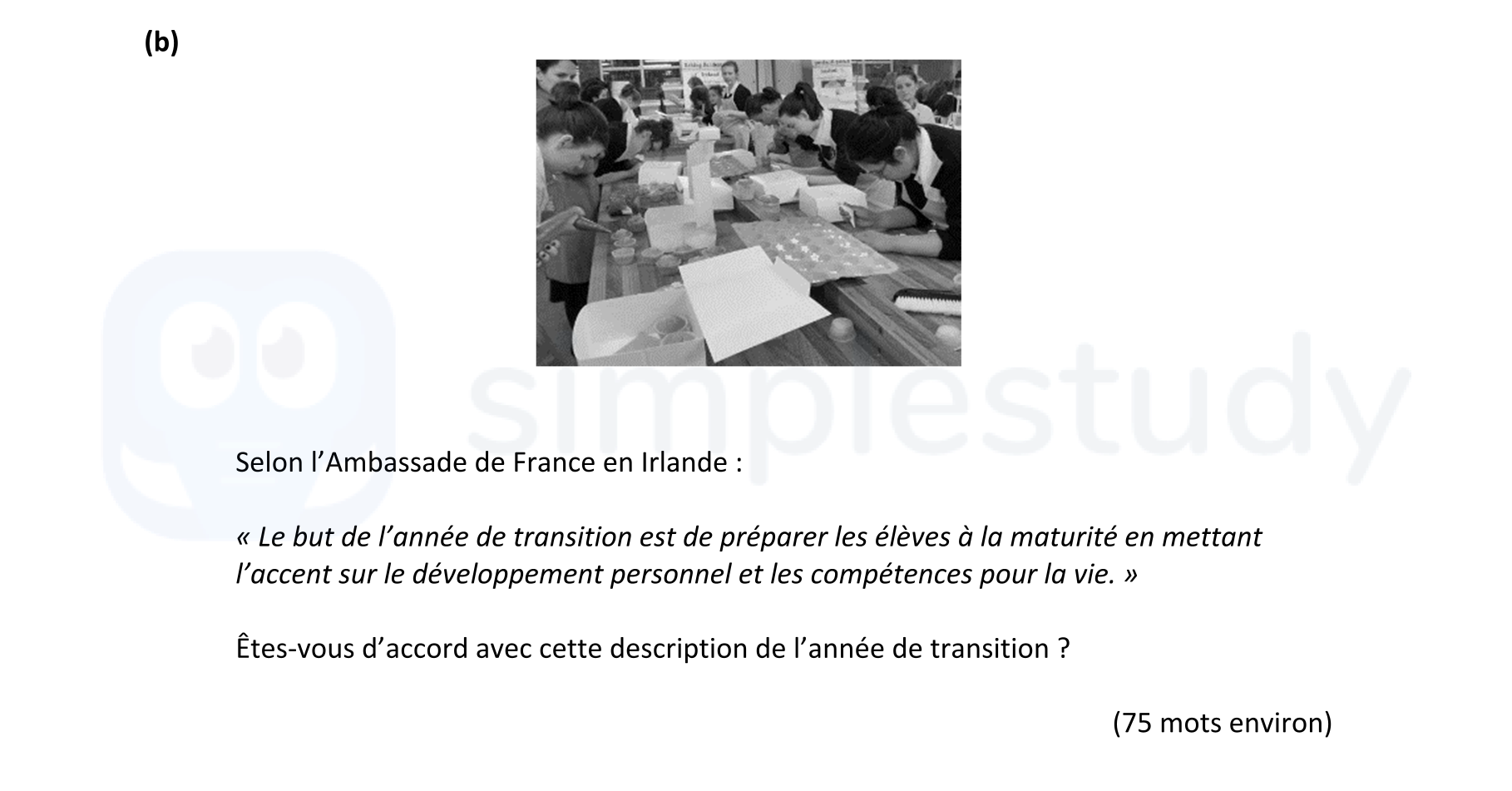 Selon-l’Ambassade-de-France-en-Irlande-:--«-Le-but-de-l’année-de-transition-est-de-préparer-les-élèves-à-la-maturité-en-mettant-l’accent-sur-le-développement-personnel-et-les-compétences-pour-la-vie-Leaving Cert French-Question b-2020.png
