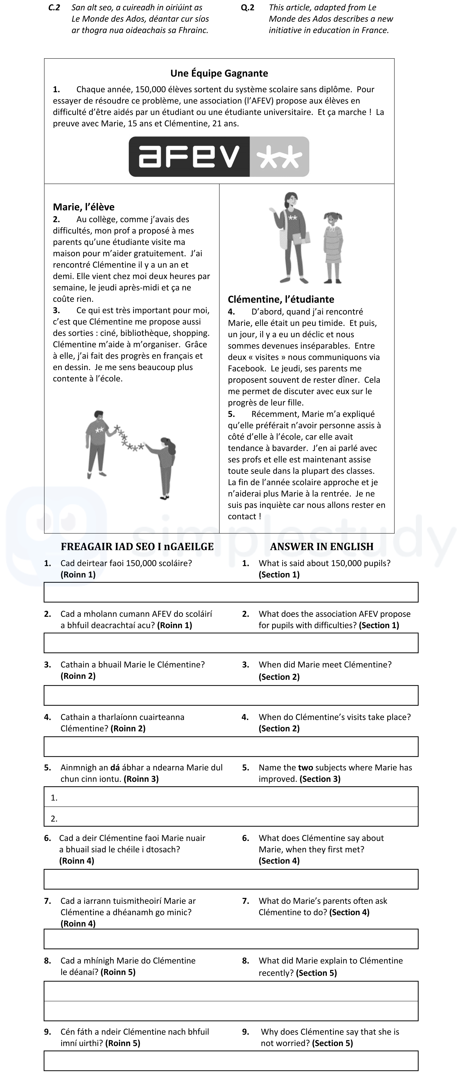 This-article,-adapted-from-Le-Monde-des-Ados,-describes-a-new-initiative-in-education-in-France-Leaving Cert French-Question Q.2-2022.png