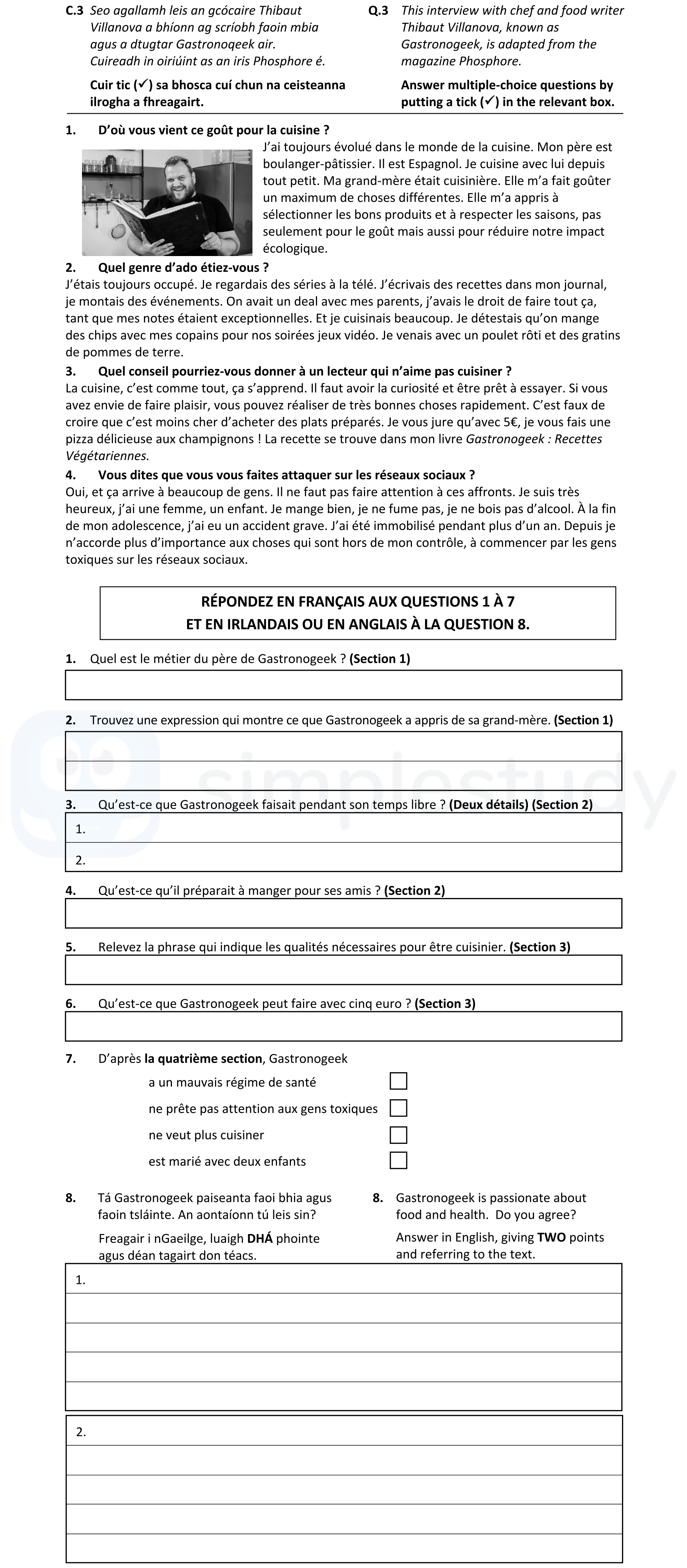 1.-D'où-vous-vient-ce-goût-pour-la-cuisine-?--La-cuisine-évolue-dans-le-monde-de-la-cuisine-Leaving Cert French-Question C.3-2022.png