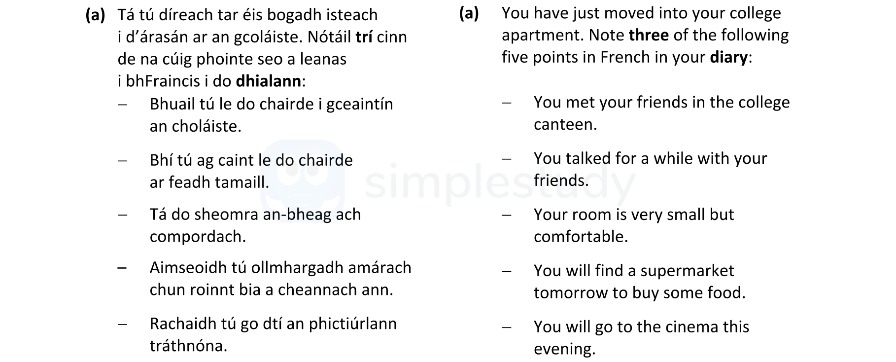 You-have-just-moved-into-your-college-apartment-Leaving Cert French-Question a-2022.png