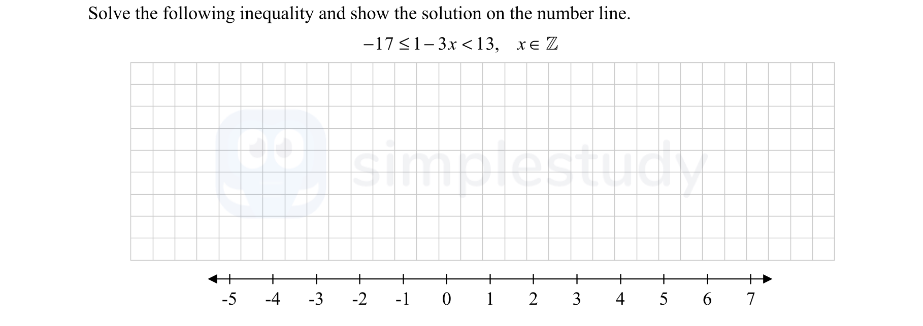 Solve-the-following-inequality-and-show-the-solution-on-the-number-line-Junior Cycle Mathematics-Question Question-2014.png