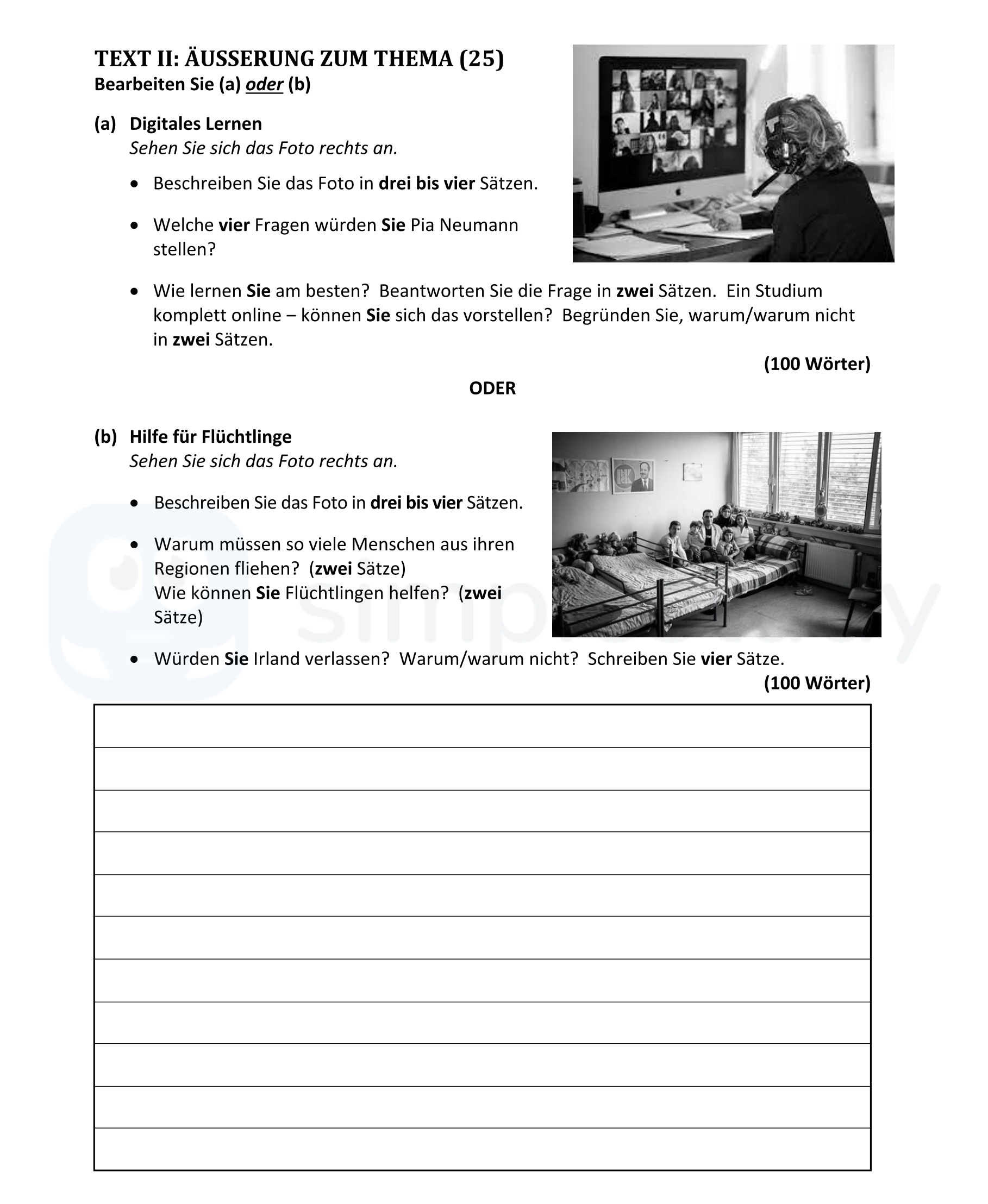 TEXT-II:-Äusserung-zum-Thema-(25)--Bearbeiten-Sie-(a)-oder-(b)-Leaving Cert German-Question II-2022.png