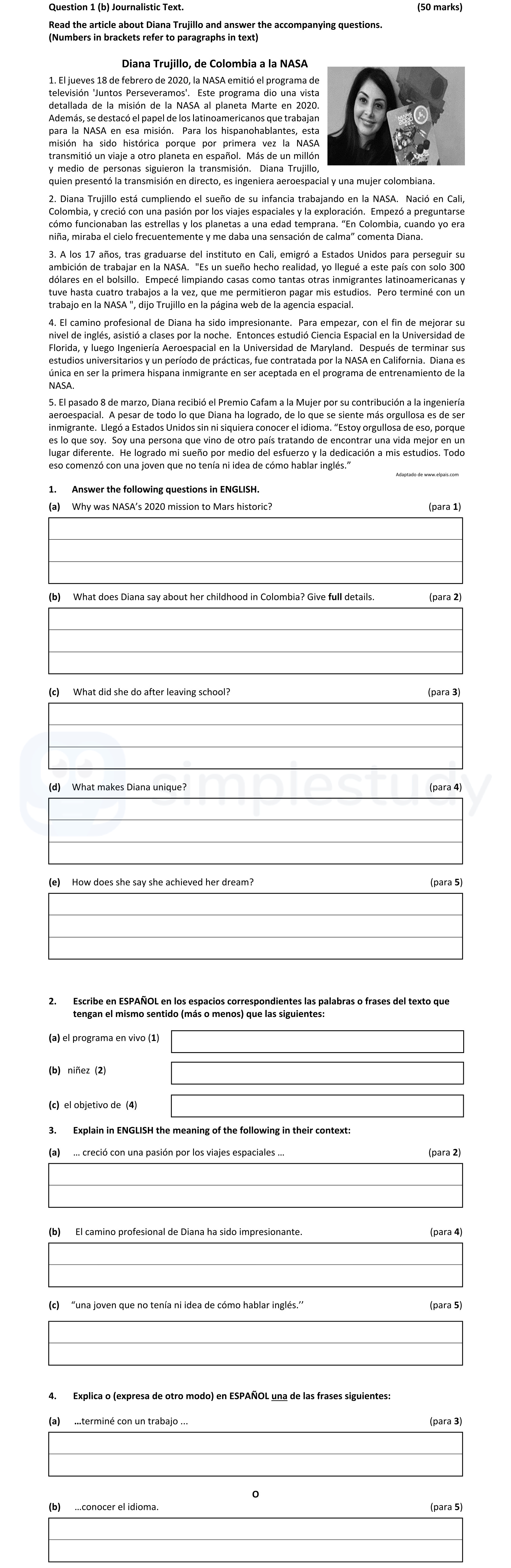 1.-Answer-the-following-questions-in-ENGLISH-Leaving Cert Spanish-Question 1-2022.png