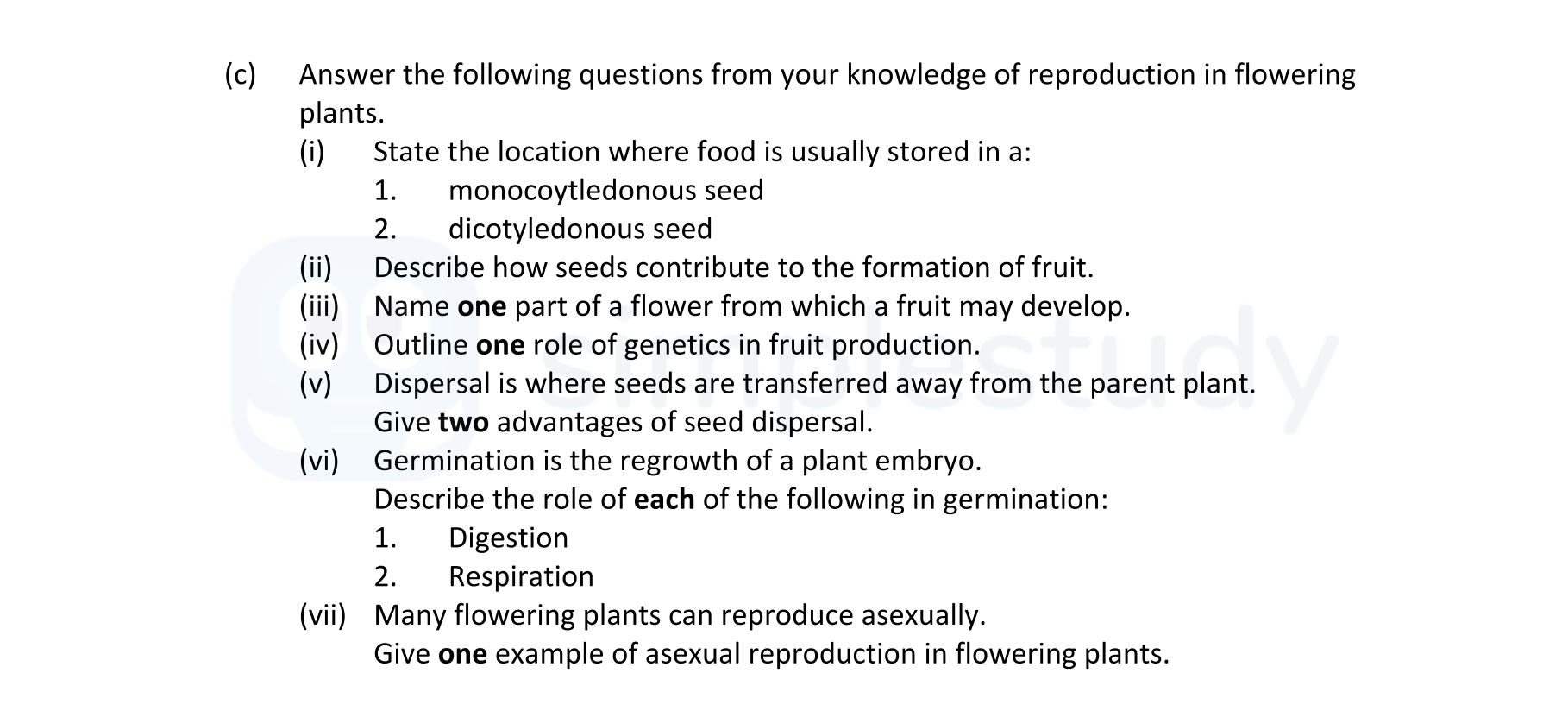 Answer-the-following-questions-from-your-knowledge-of-reproduction-in-flowering-plants-Leaving Cert Biology-Question 17 (c)-2022.png