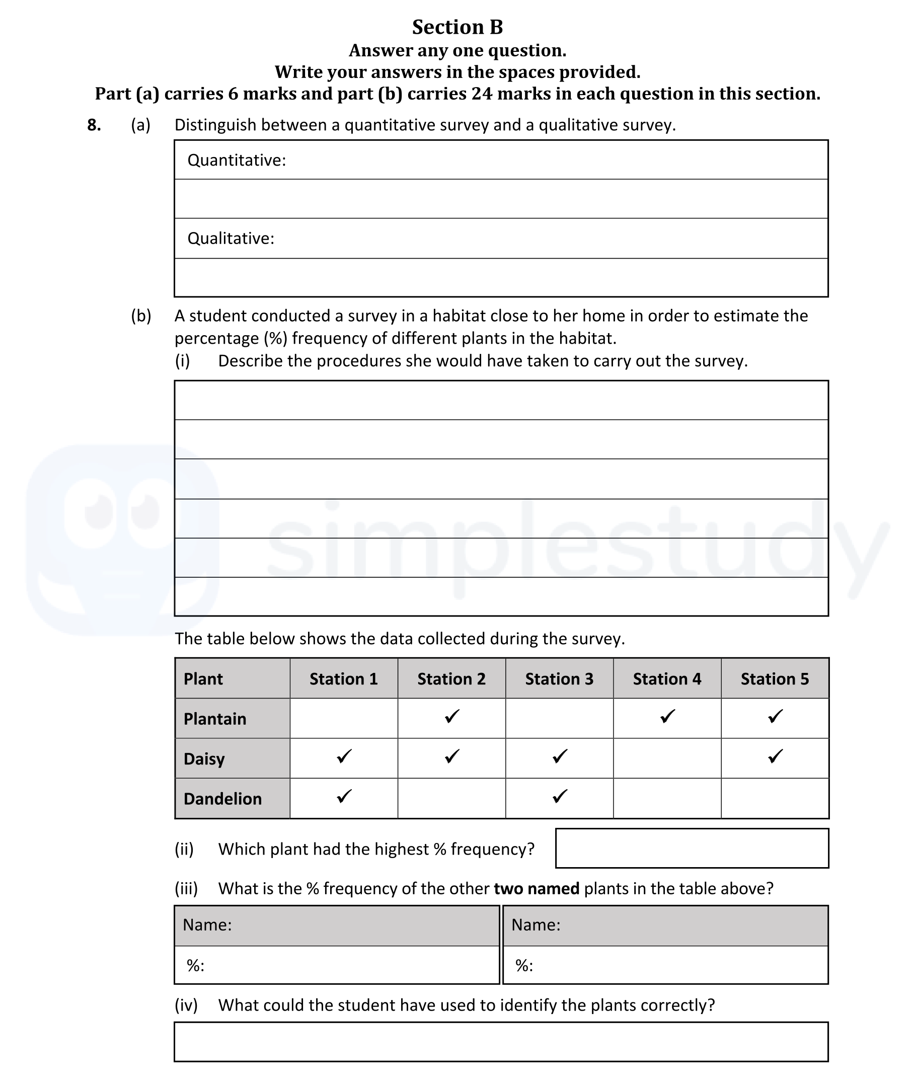 8.-Distinguish-between-a-quantitative-survey-and-a-qualitative-survey-Leaving Cert Biology-Question 8-2022.png