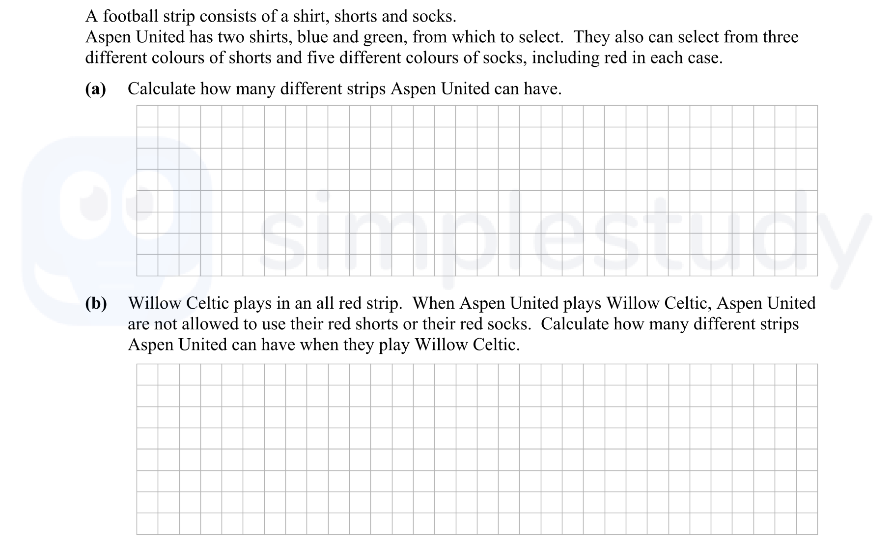 A-football-strip-consists-of-a-shirt,-shorts-and-socks-Junior Cycle Mathematics-Question a-2013.png