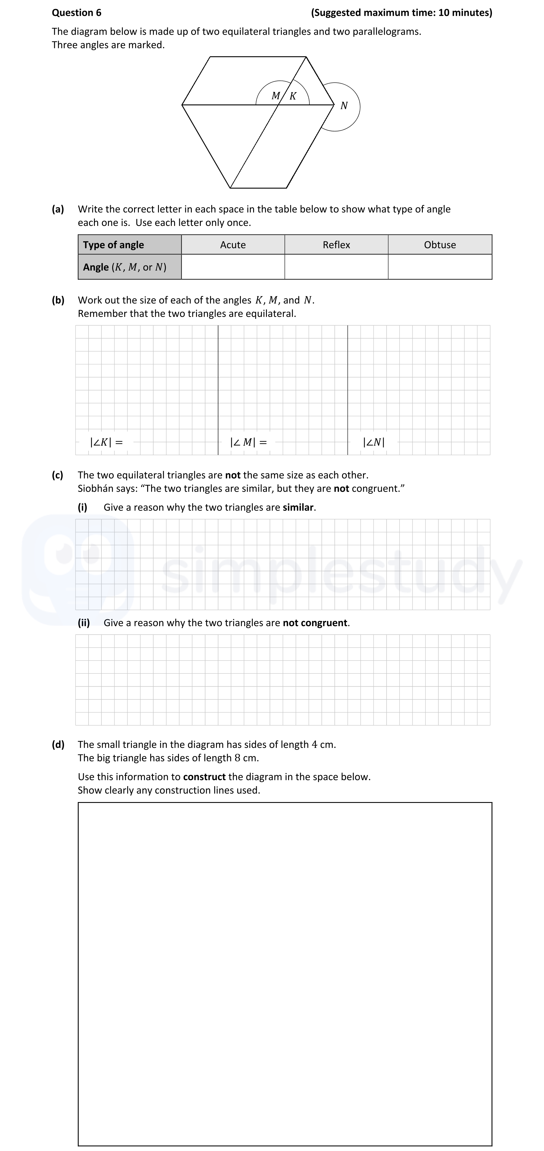 The-diagram-below-is-made-up-of-two-equilateral-triangles-and-two-parallelograms-Junior Cycle Mathematics-Question 6-2019.png