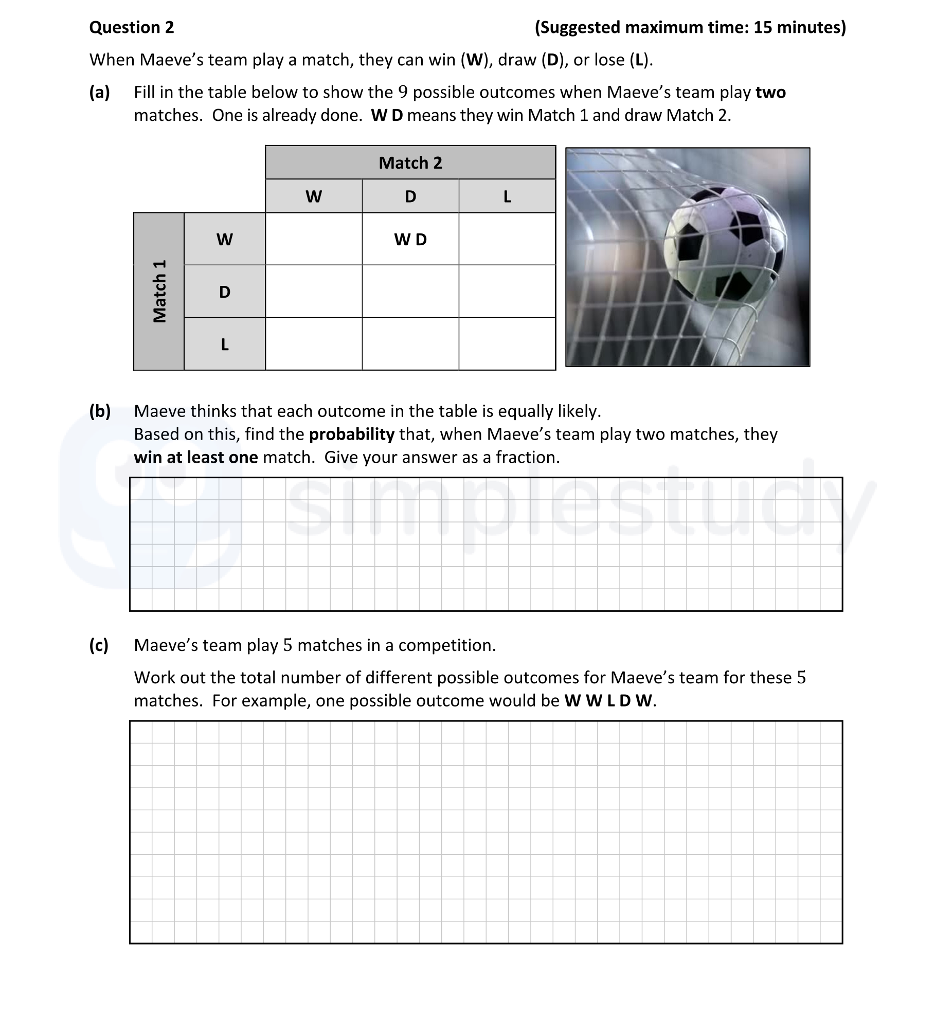 When-Maeve's-team-play-a-match,-they-can-win-(W),-draw-(D),-or-lose-(L)-Junior Cycle Mathematics-Question 2-2022.png