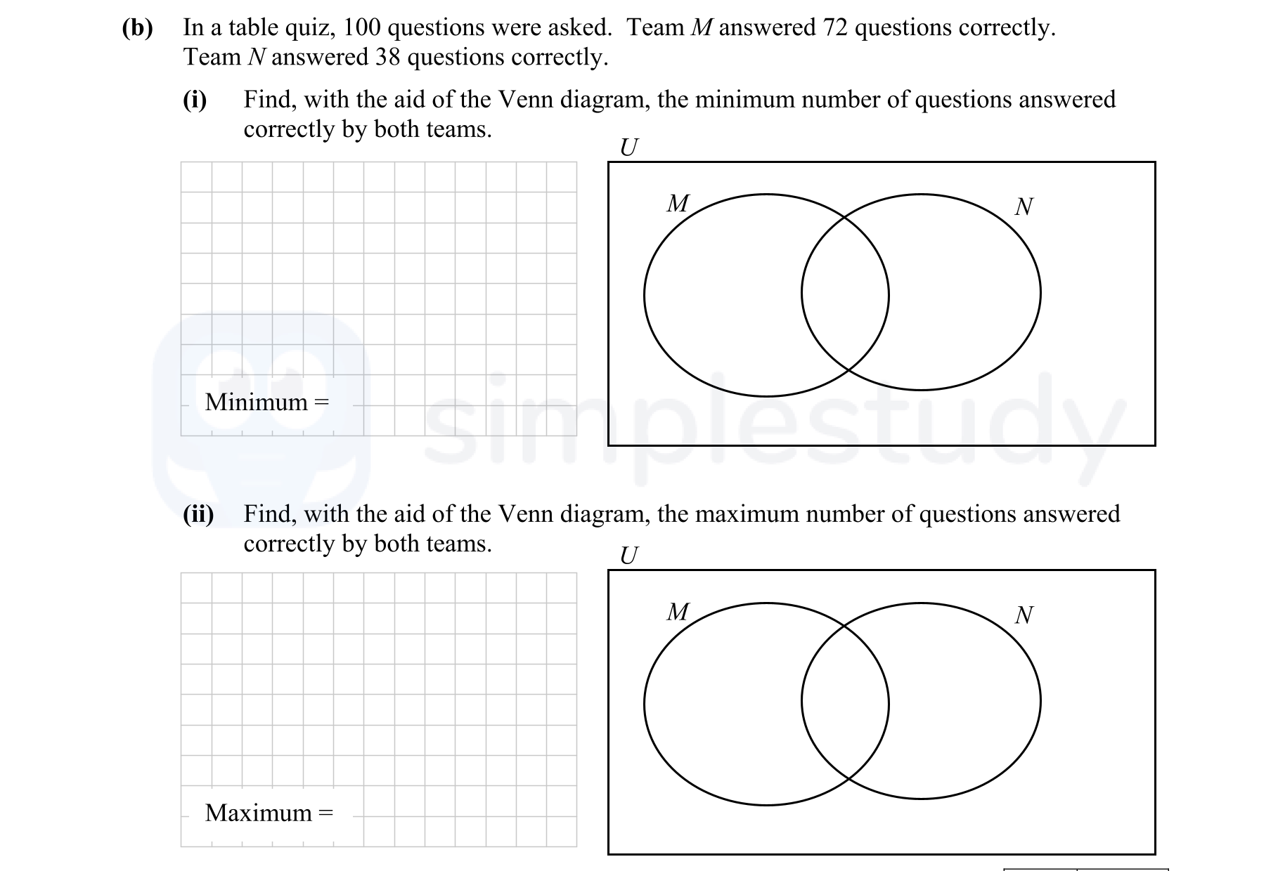 In-a-table-quiz,-100-questions-were-asked-Junior Cycle Mathematics-Question b-2014.png