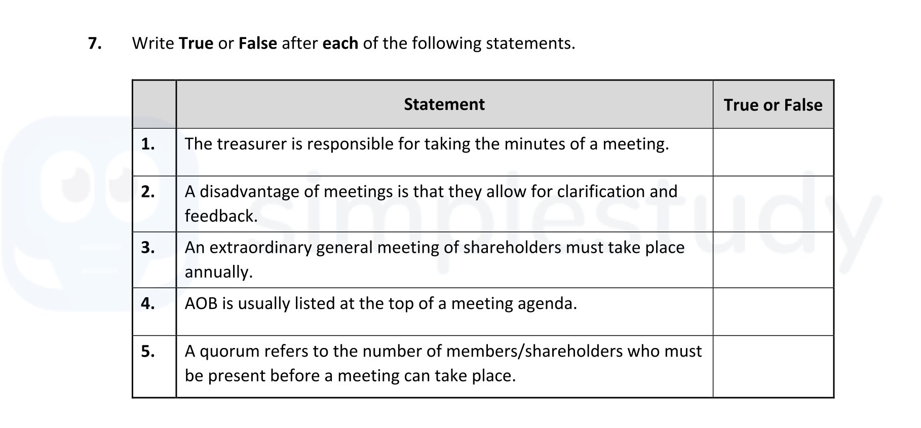 Write-True-or-False-after-each-of-the-following-statements-Leaving Cert Business-Question 7-2022.png
