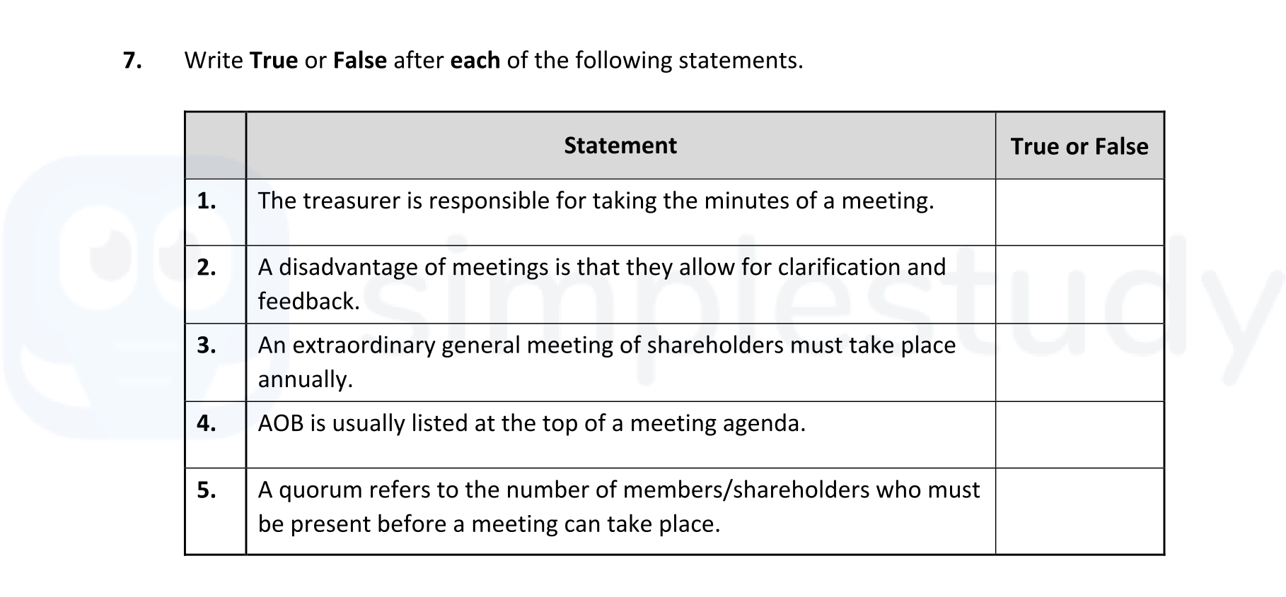 Write-True-or-False-after-each-of-the-following-statements-Leaving Cert Business-Question 7-2022.png