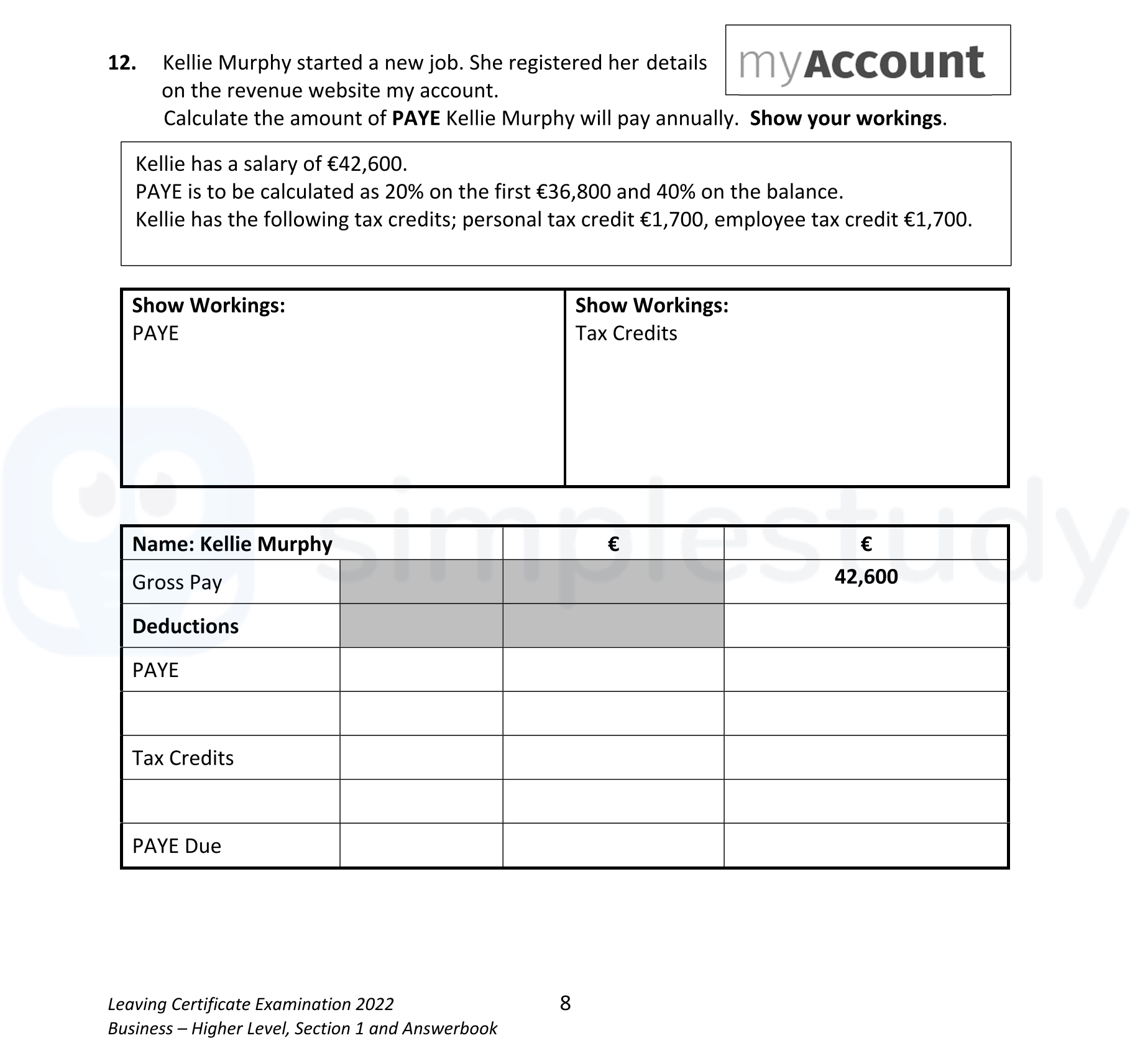Kellie-Murphy-started-a-new-job-Leaving Cert Business-Question 12-2022.png