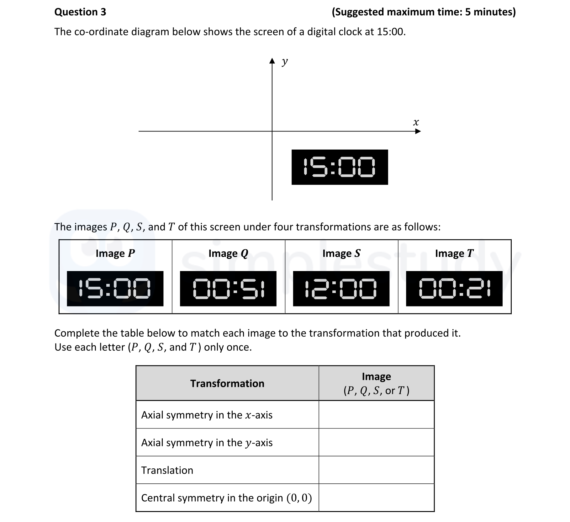 The-co-ordinate-diagram-below-shows-the-screen-of-a-digital-clock-at-15:00-Junior Cycle Mathematics-Question 3-2019.png