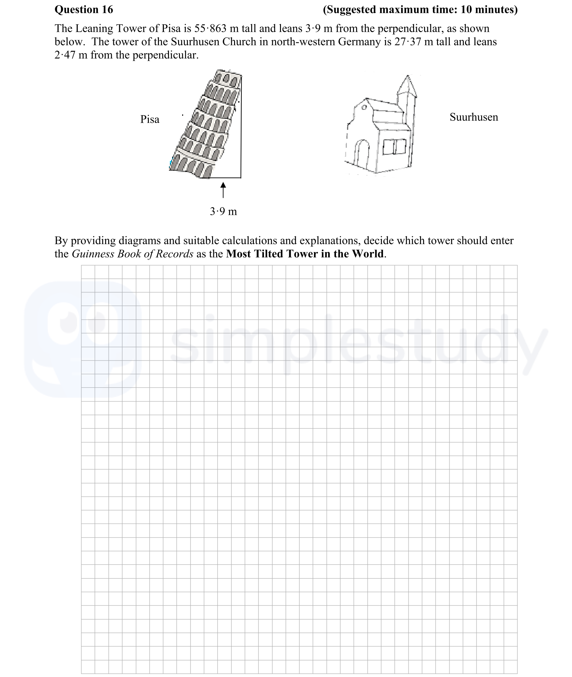 The-Leaning-Tower-of-Pisa-is-55.863-m-tall-and-leans-3.9-m-from-the-perpendicular,-as-shown-below-Junior Cycle Mathematics-Question 16-2014.png