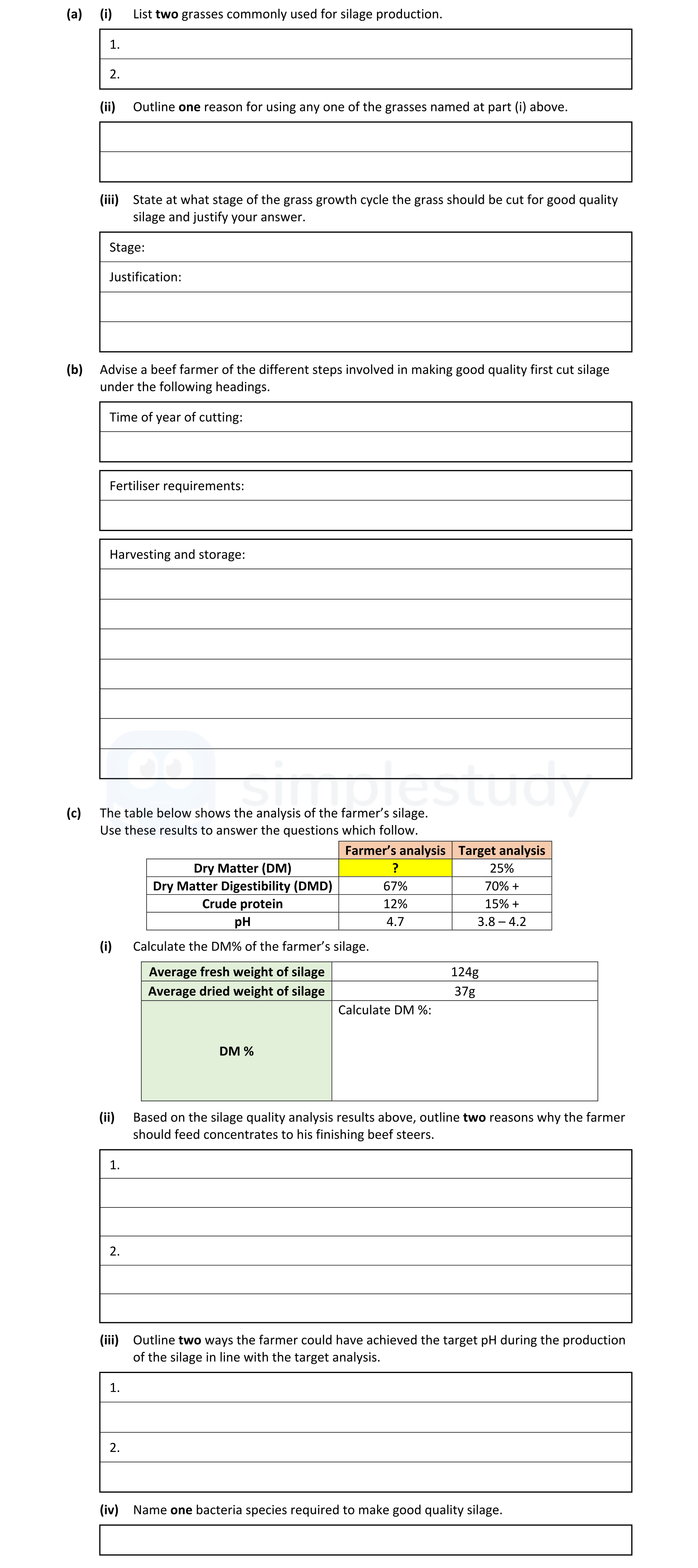 a)-(i)-List-two-grasses-commonly-used-for-silage-production-Leaving Cert Agricultural Science-Question 15-2021.png