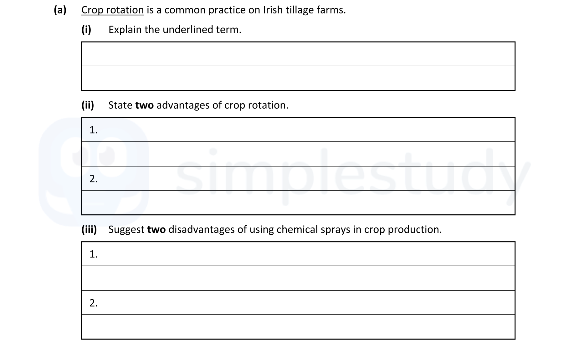 Crop-rotation-is-a-common-practice-on-Irish-tillage-farms-Leaving Cert Agricultural Science-Question 3(a)-2021.png