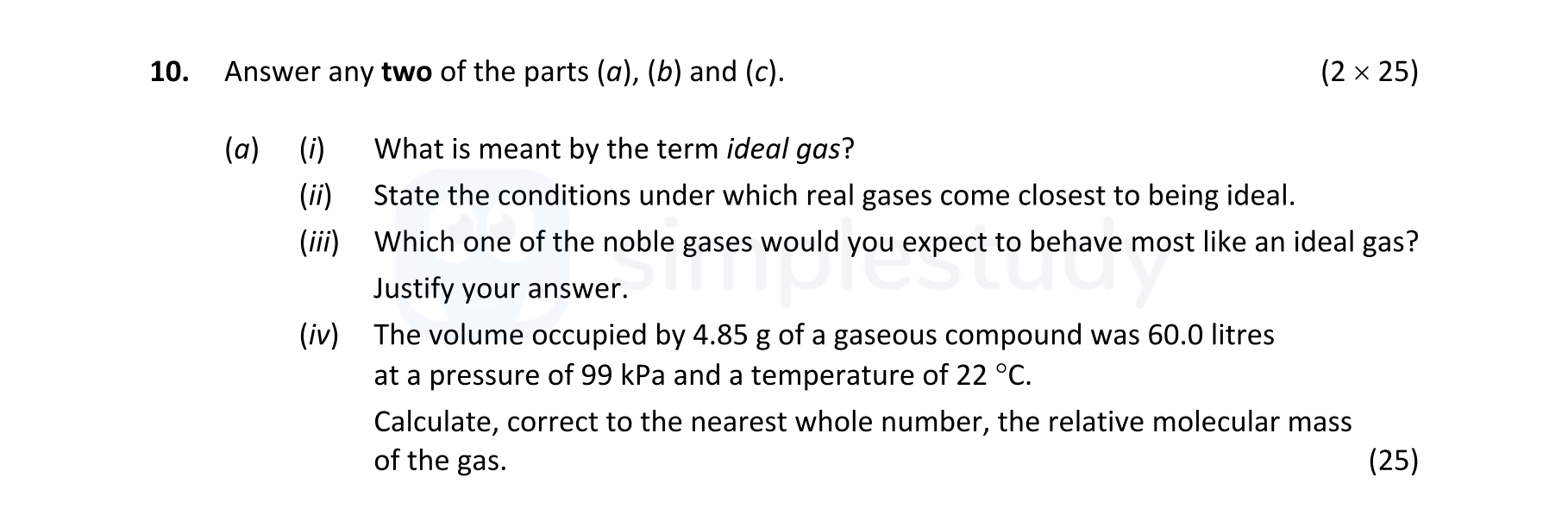 10.-Answer-any-two-of-the-parts-(a),-(b)-and-(c)-Leaving Cert Chemistry-Question 10-2022.png