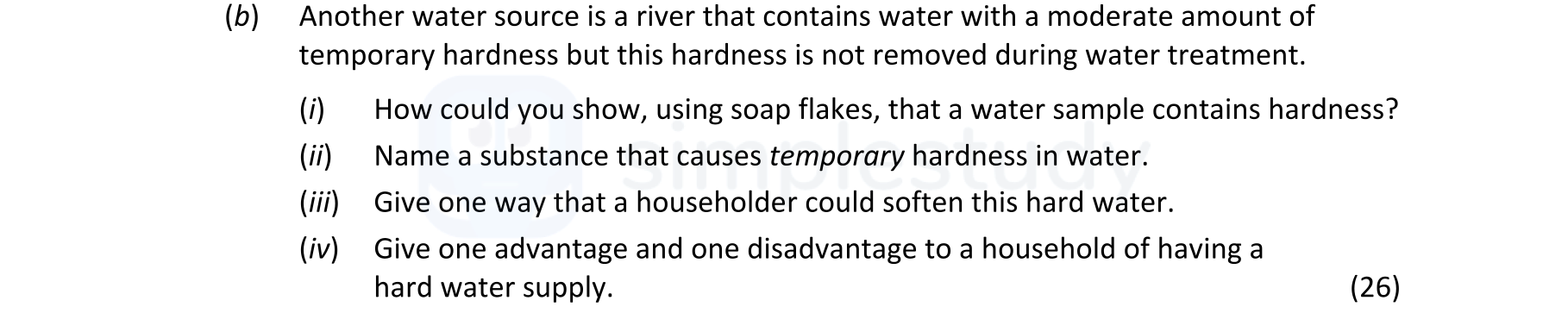 Another-water-source-is-a-river-that-contains-water-with-a-moderate-amount-of-temporary-hardness-but-this-hardness-is-not-removed-during-water-treatment-Leaving Cert Chemistry-Question (b)-2021.png