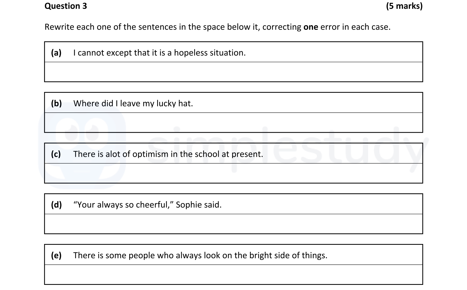 Rewrite-each-one-of-the-sentences-in-the-space-below,-correcting-one-error-in-each-case-Junior Cycle English-Question 3-2022.png