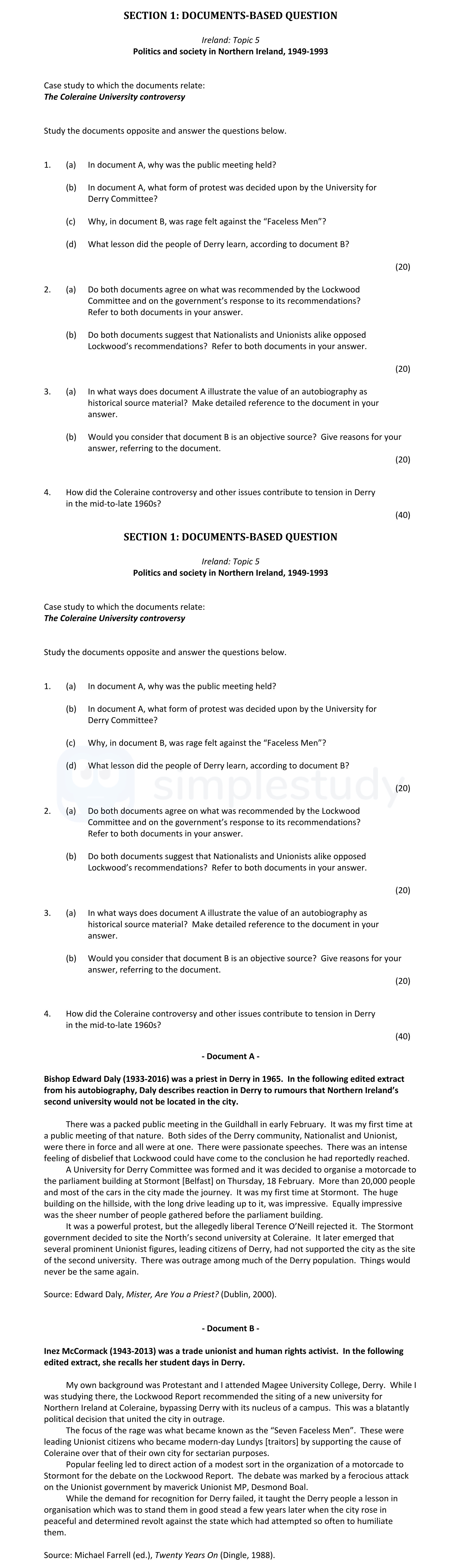 Study-the-documents-opposite-and-answer-the-questions-below-Leaving Cert History-Question 1-2022.png