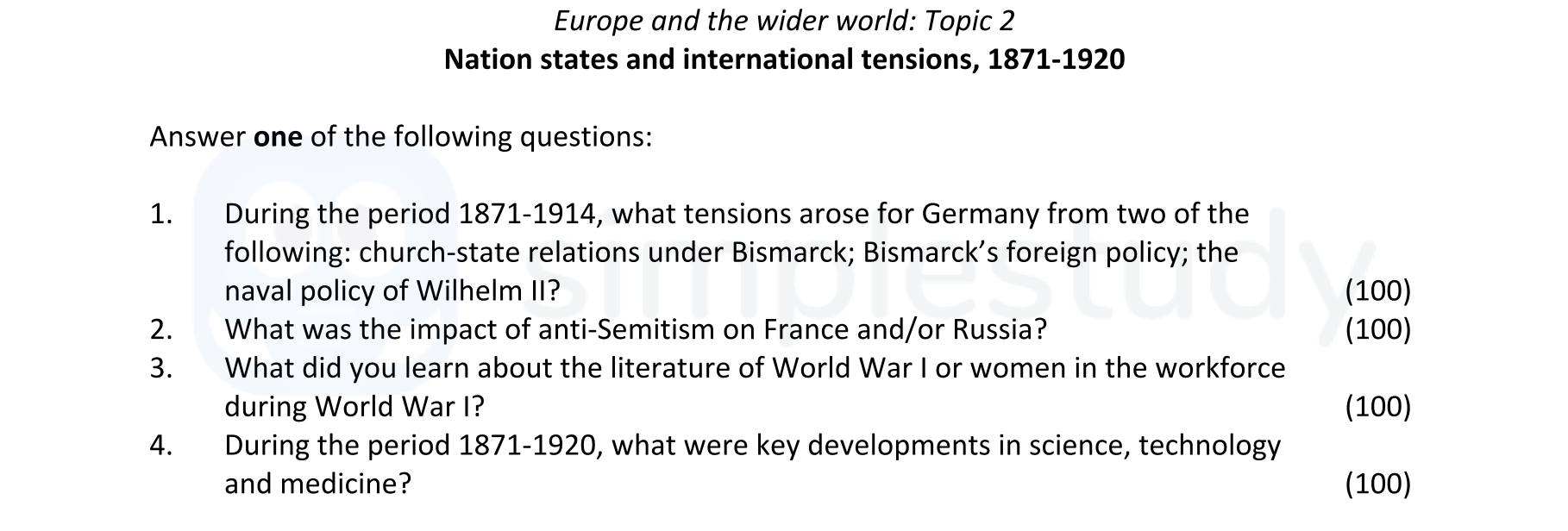 During-the-period-1871-1914,-what-tensions-arose-for-Germany-from-two-of-the-following:-church-state-relations-under-Bismarck;-Bismarck's-foreign-policy;-the-naval-policy-of-Wilhelm-II?-Leaving Cert History-Question 1-2022.png