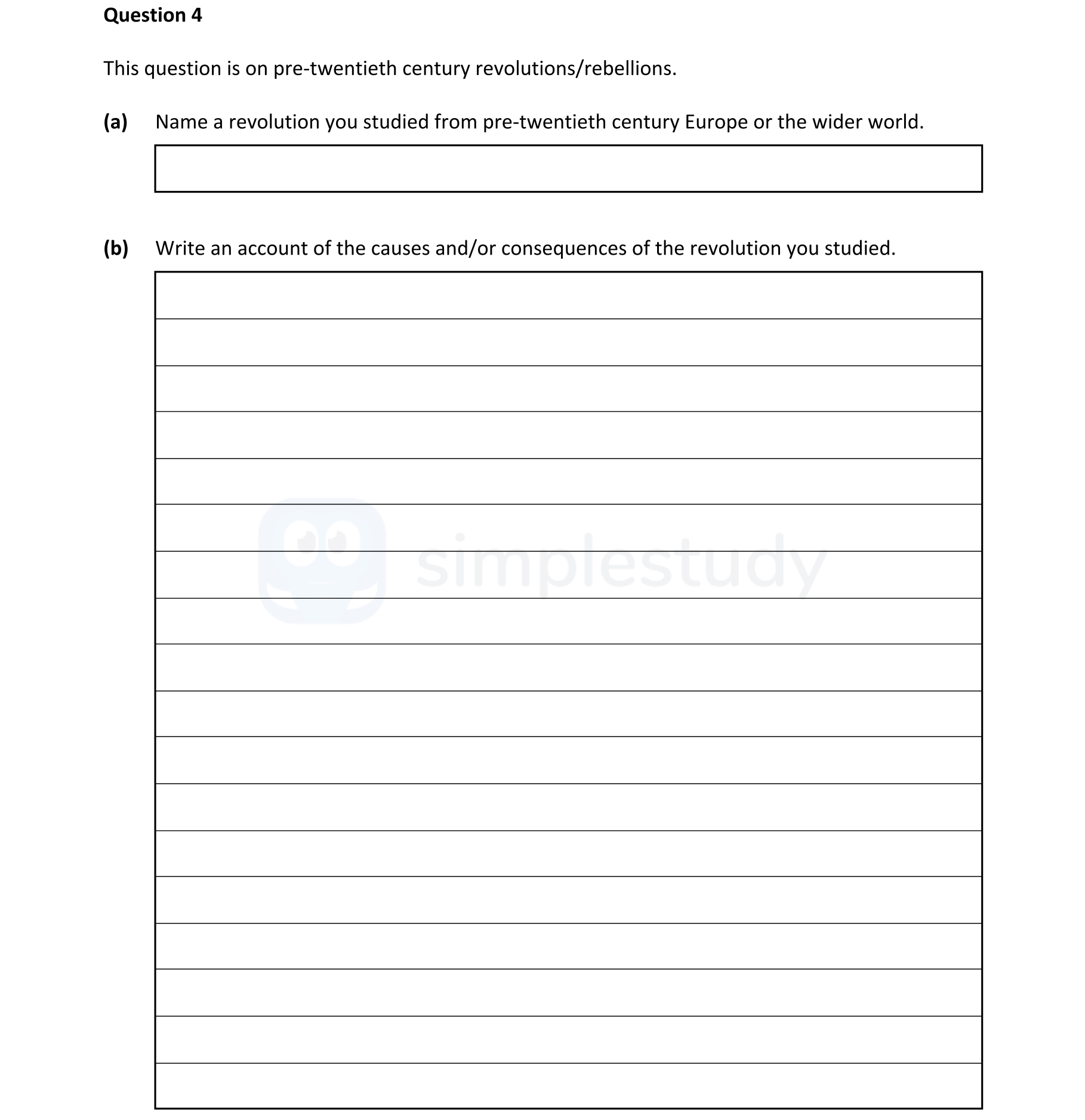 This-question-is-on-pre-twentieth-century-revolutions/rebellions-Junior Cycle History-Question 4-2022.png