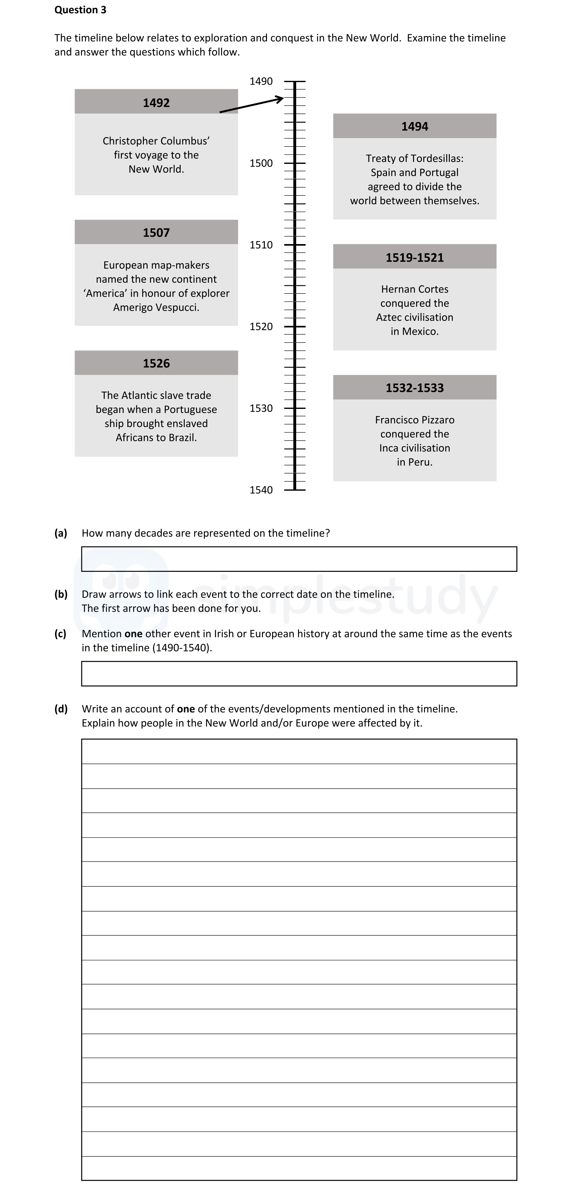 The-timeline-below-relates-to-exploration-and-conquest-in-the-New-World-Junior Cycle History-Question 3-2022.png