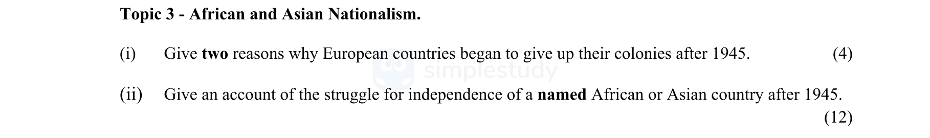 Topic-3---African-and-Asian-Nationalism-Junior Cycle History-Question 3-2015.png