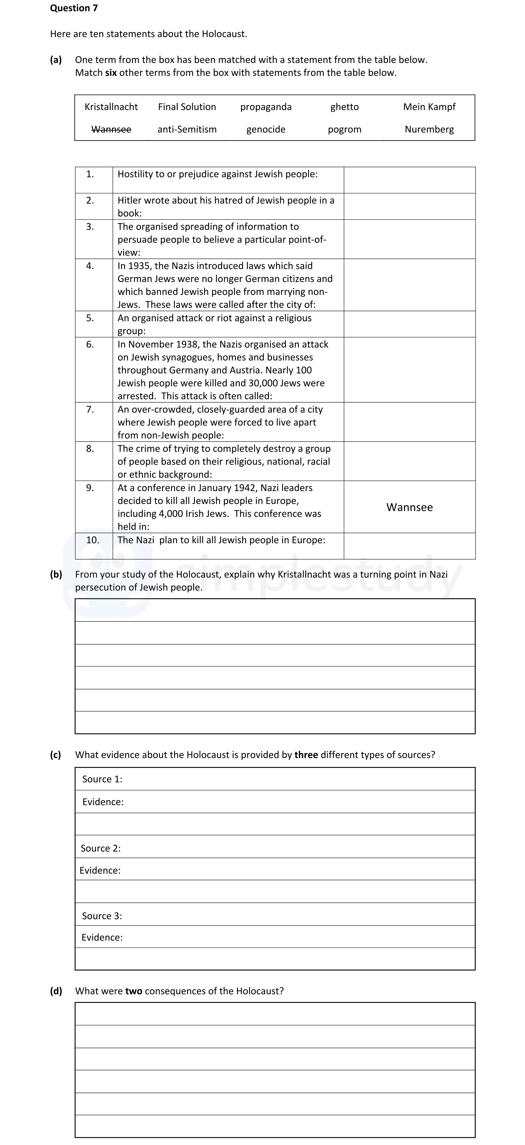 Here-are-ten-statements-about-the-Holocaust-Junior Cycle History-Question 7-2022.png