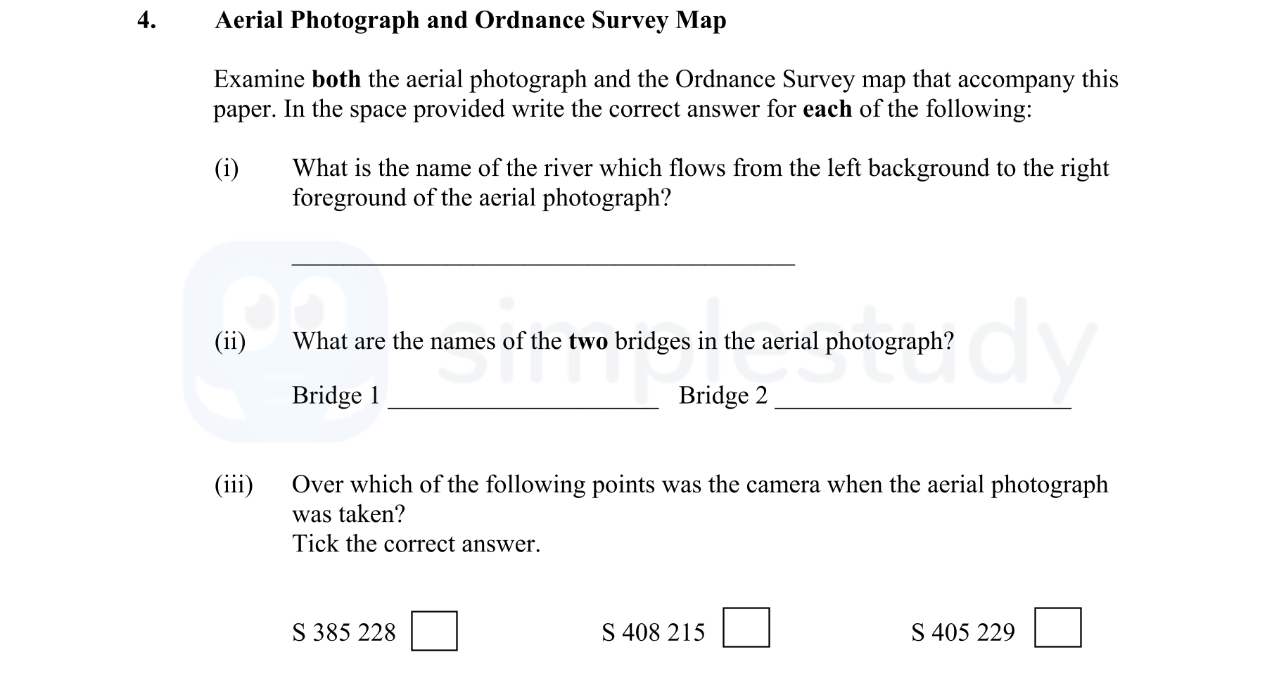 Aerial-Photograph-and-Ordnance-Survey-Map--Examine-both-the-aerial-photograph-and-the-Ordnance-Survey-map-that-accompany-this-paper-Leaving Cert Geography-Question 4-2010.png