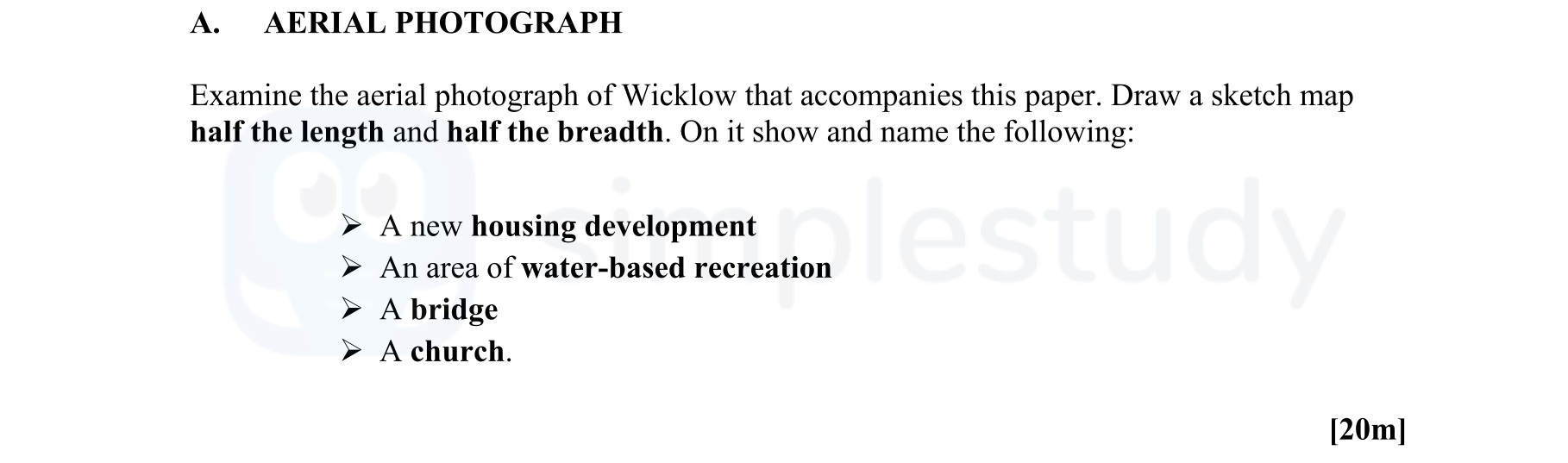 Examine-the-aerial-photograph-of-Wicklow-that-accompanies-this-paper-Leaving Cert Geography-Question A-2009.png