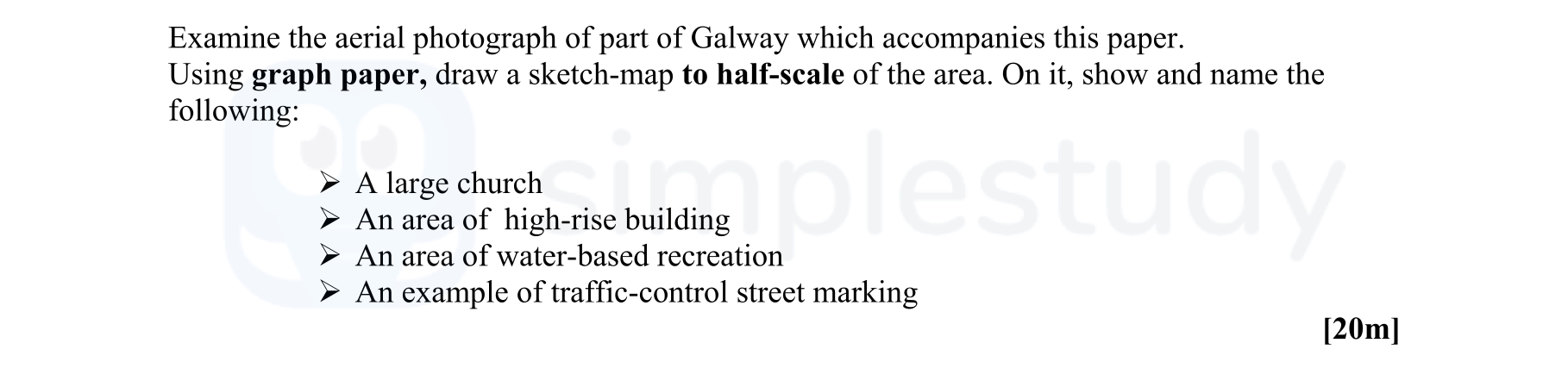 Examine-the-aerial-photograph-of-part-of-Galway-which-accompanies-this-paper-Leaving Cert Geography-Question A-2008.png