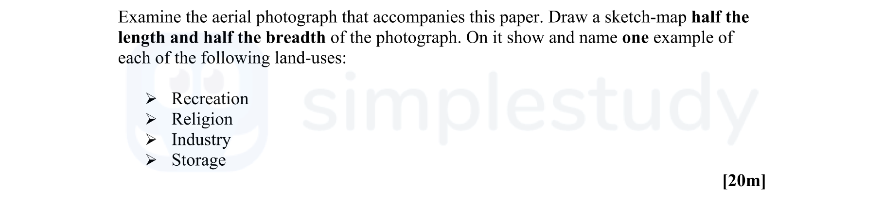 Examine-the-aerial-photograph-that-accompanies-this-paper-Leaving Cert Geography-Question Exam Question-2007.png