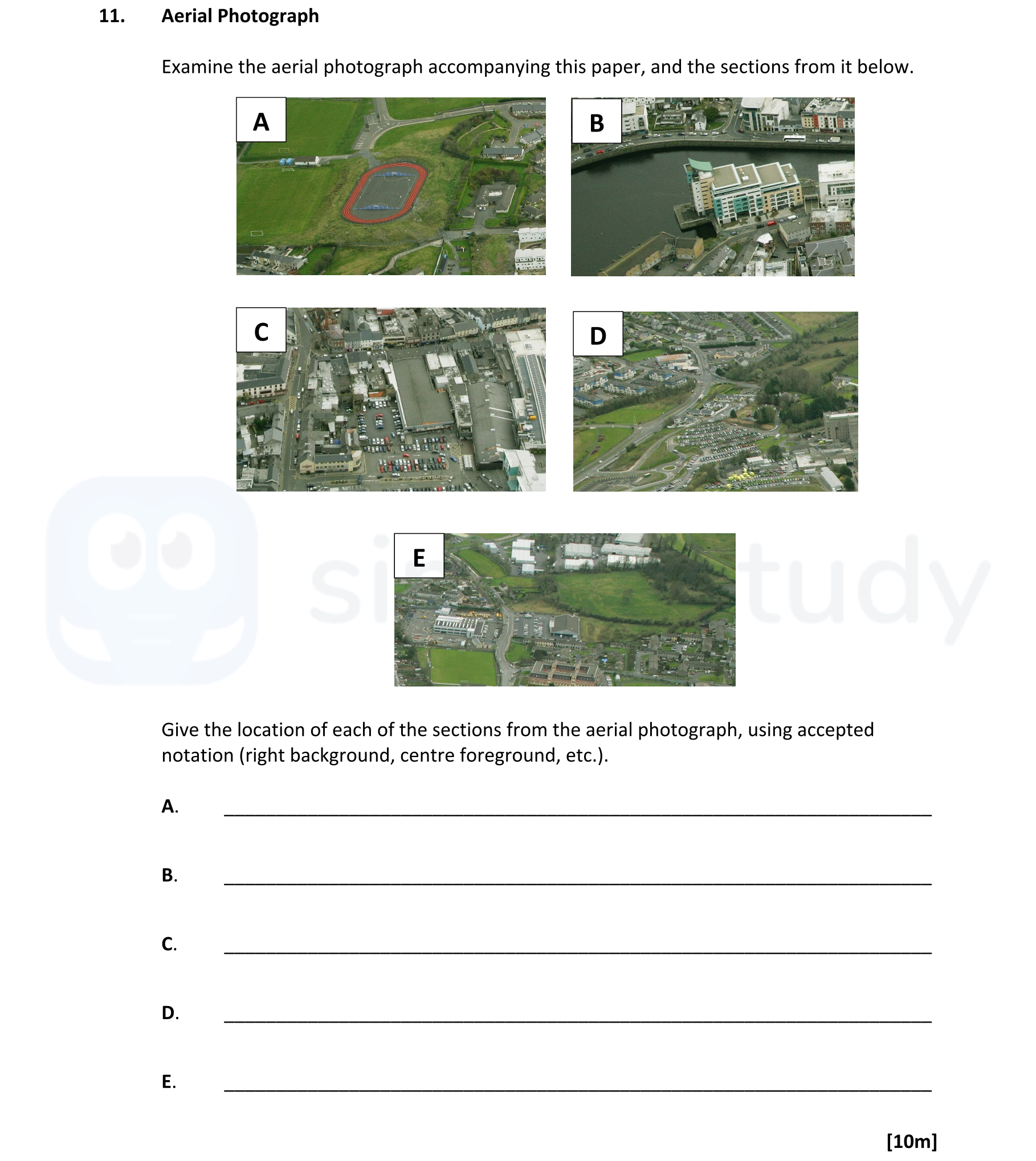 Examine-the-aerial-photograph-accompanying-this-paper,-and-the-sections-from-it-below-Leaving Cert Geography-Question 11-2018.png