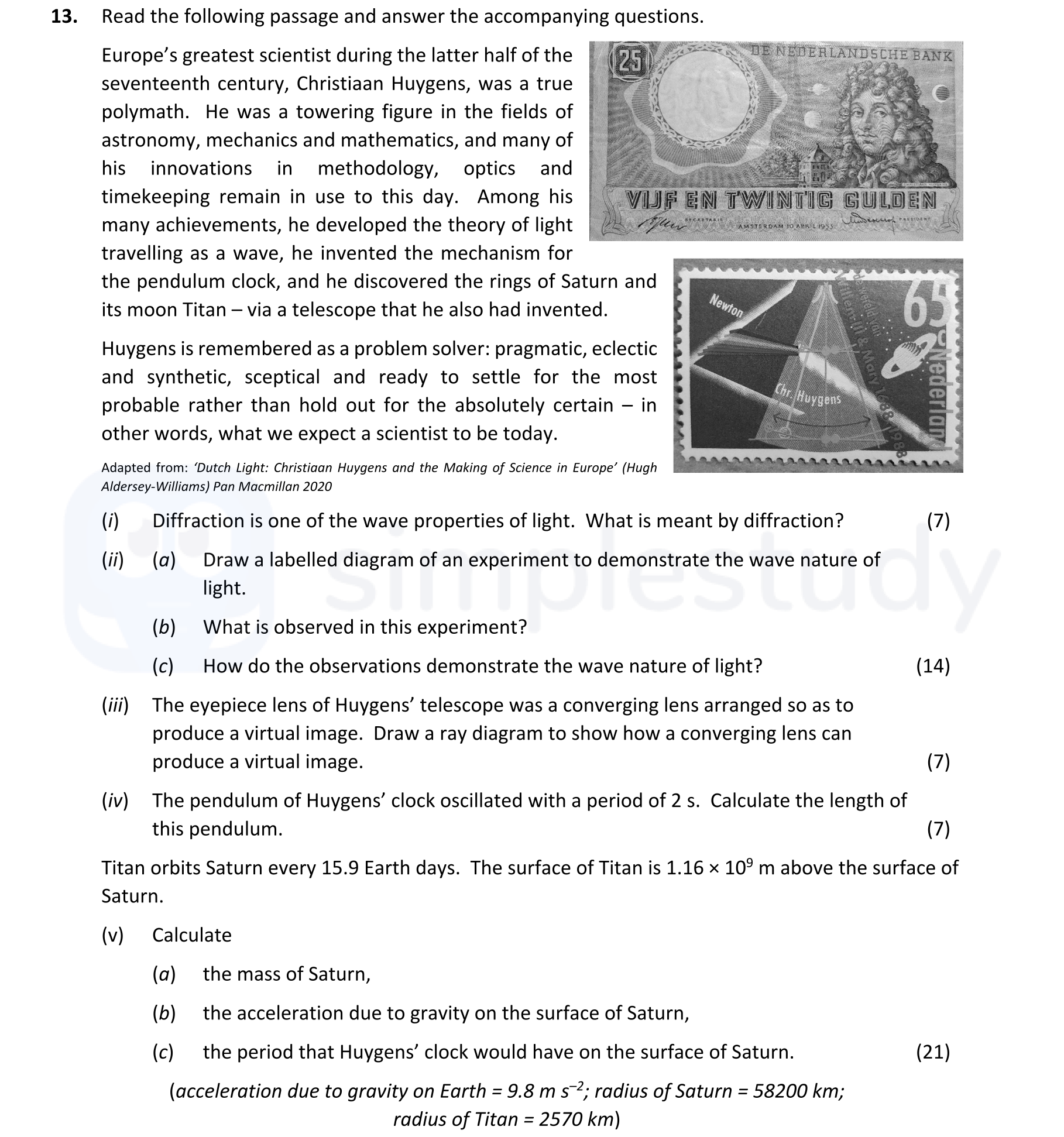 Read-the-following-passage-and-answer-the-accompanying-questions-Leaving Cert Physics-Question 13-2022.png