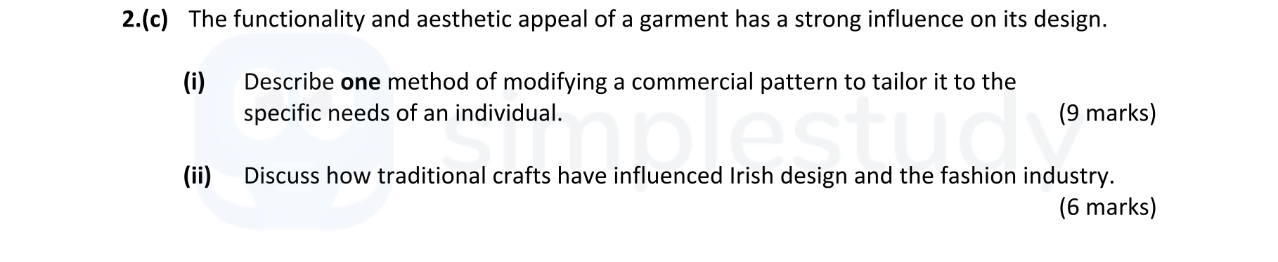 The-functionality-and-aesthetic-appeal-of-a-garment-has-a-strong-influence-on-its-design-Leaving Cert Home Economics-Question 2(c)-2022.png