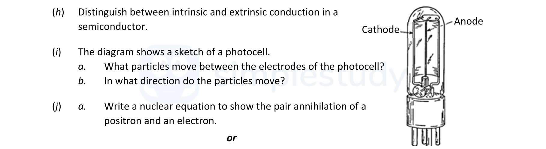 Distinguish-between-intrinsic-and-extrinsic-conduction-in-a-semiconductor-Leaving Cert Physics-Question h(i)-2020.png