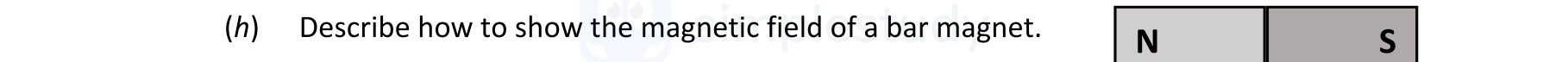 Describe-how-to-show-the-magnetic-field-of-a-bar-magnet-Leaving Cert Physics-Question h-2022.png