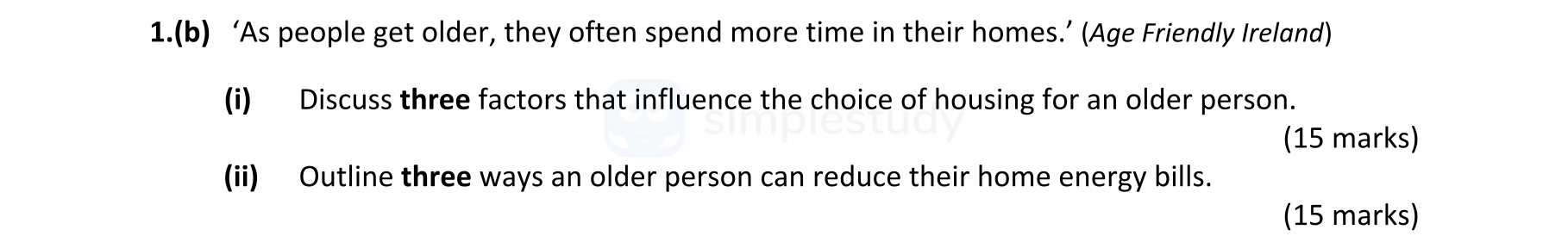 'As-people-get-older,-they-often-spend-more-time-in-their-homes.'-(Age-Friendly-Ireland)--(i)-Discuss-three-factors-that-influence-the-choice-of-housing-for-an-older-person-Leaving Cert Home Economics-Question 1(b)-2022.png