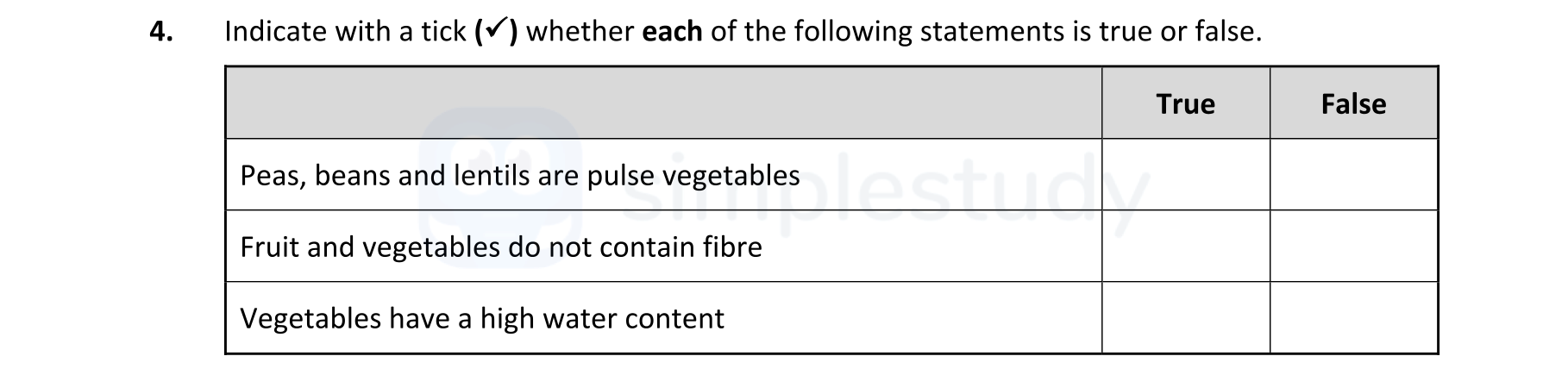 Indicate-with-a-tick-(✓)-whether-each-of-the-following-statements-is-true-or-false-Leaving Cert Home Economics-Question 4-2021.png